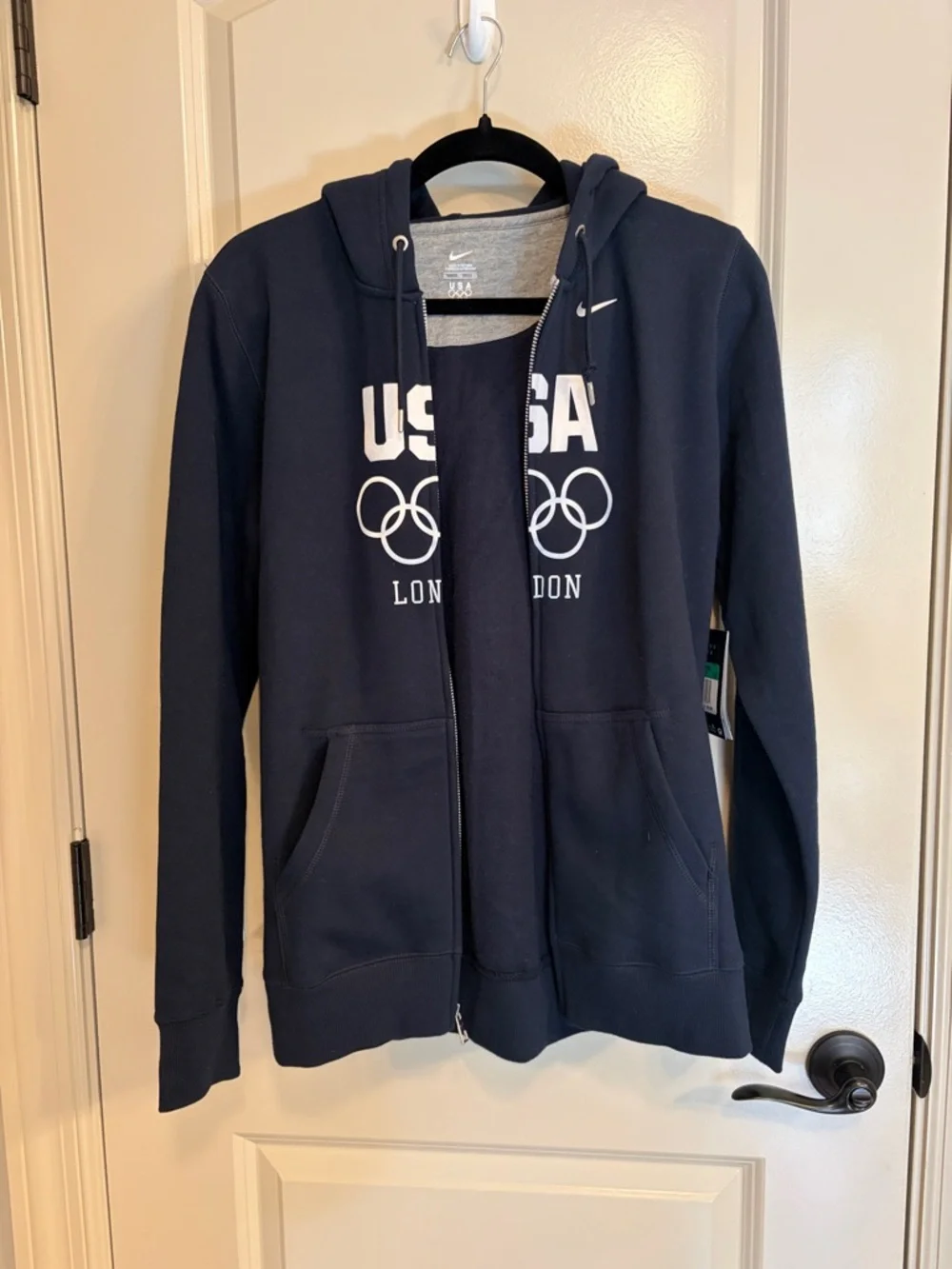 Vintage Nike USA London Olympic Hooded Sweatshirt